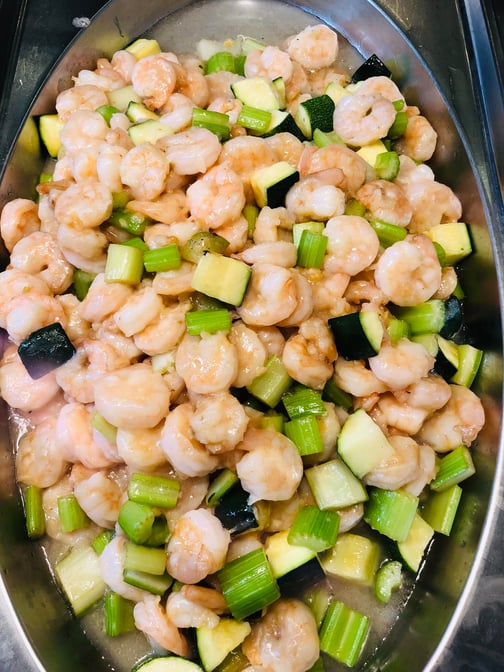 Seafood Delight & B.B.Q. Chicken — LA Downtown Buffet